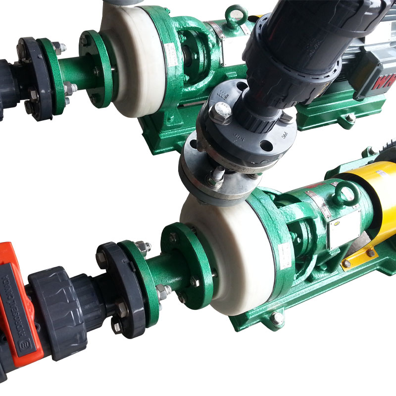 Pompe centrifuge din aliaj de plastic cu fluor seria FSB